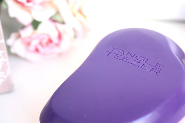 brosse cheveux violette rose tangle teezer
