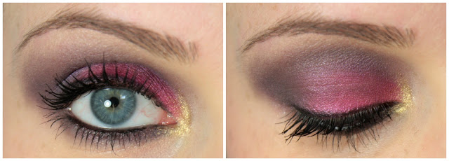 maquillage rose smoky rose