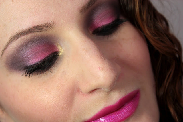maquillage de fête pink makeup