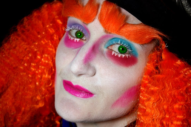 maquillage-theme-tim-burton tuto-chapelier-fou