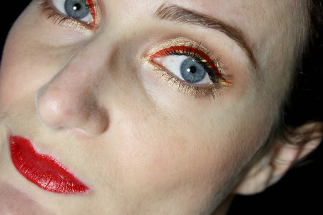 makeup-de-noel rouge-flamboyant-noel