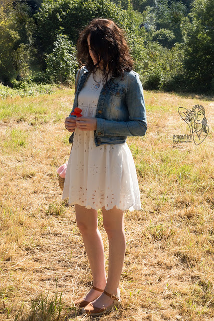 robe-blanche-et-veste-jeans robe-blanche-zara-broderie-anglaise