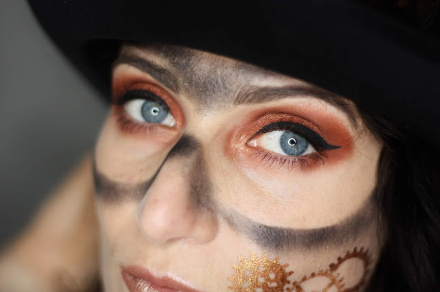 maquillage-artistique steampunk-makeup