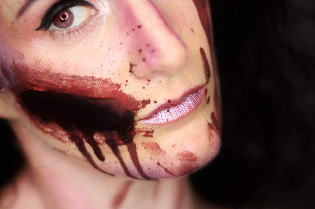 maquillage-halloween-sirene halloween-maquillage-sirene-sang