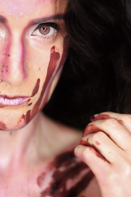 sirene-ensanglantee-halloween maquillage-sirene-halloween