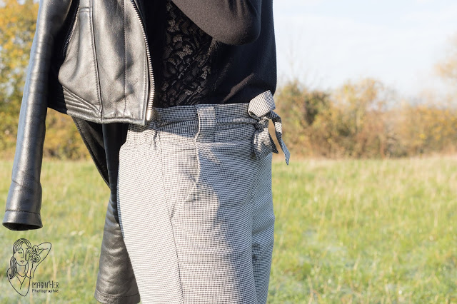 mango-pantalon-pied-de-poule pantalon-noeud-pied-de-poule-mango
