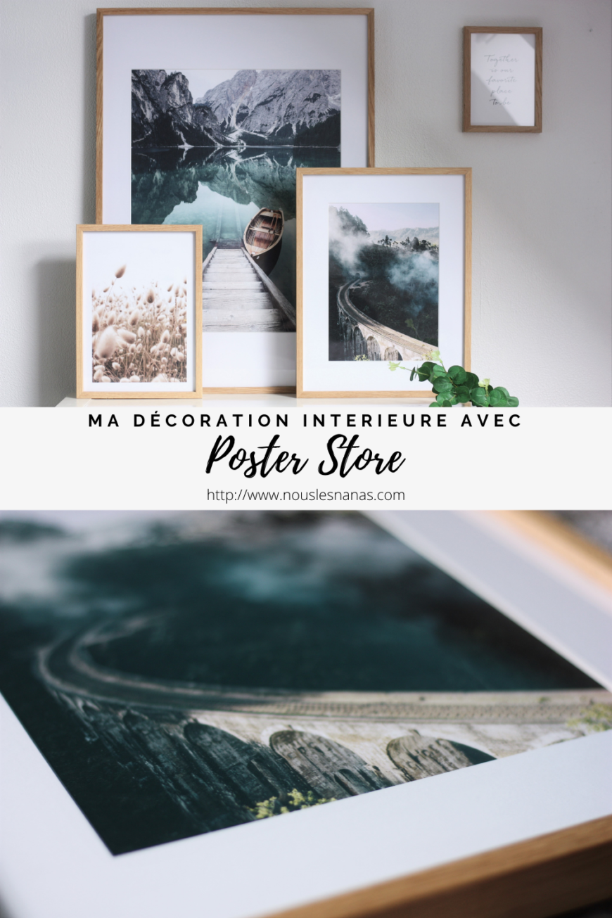 Mon avis sur Poster store et leurs affiches Nous les Nanas